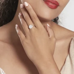 Bague Eryne Argent Blanc Oxyde De Zirconium|Marc Orian Outlet