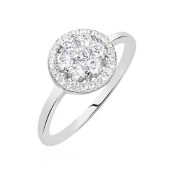 Bague Eryne Argent Blanc Oxyde De Zirconium|Marc Orian Outlet