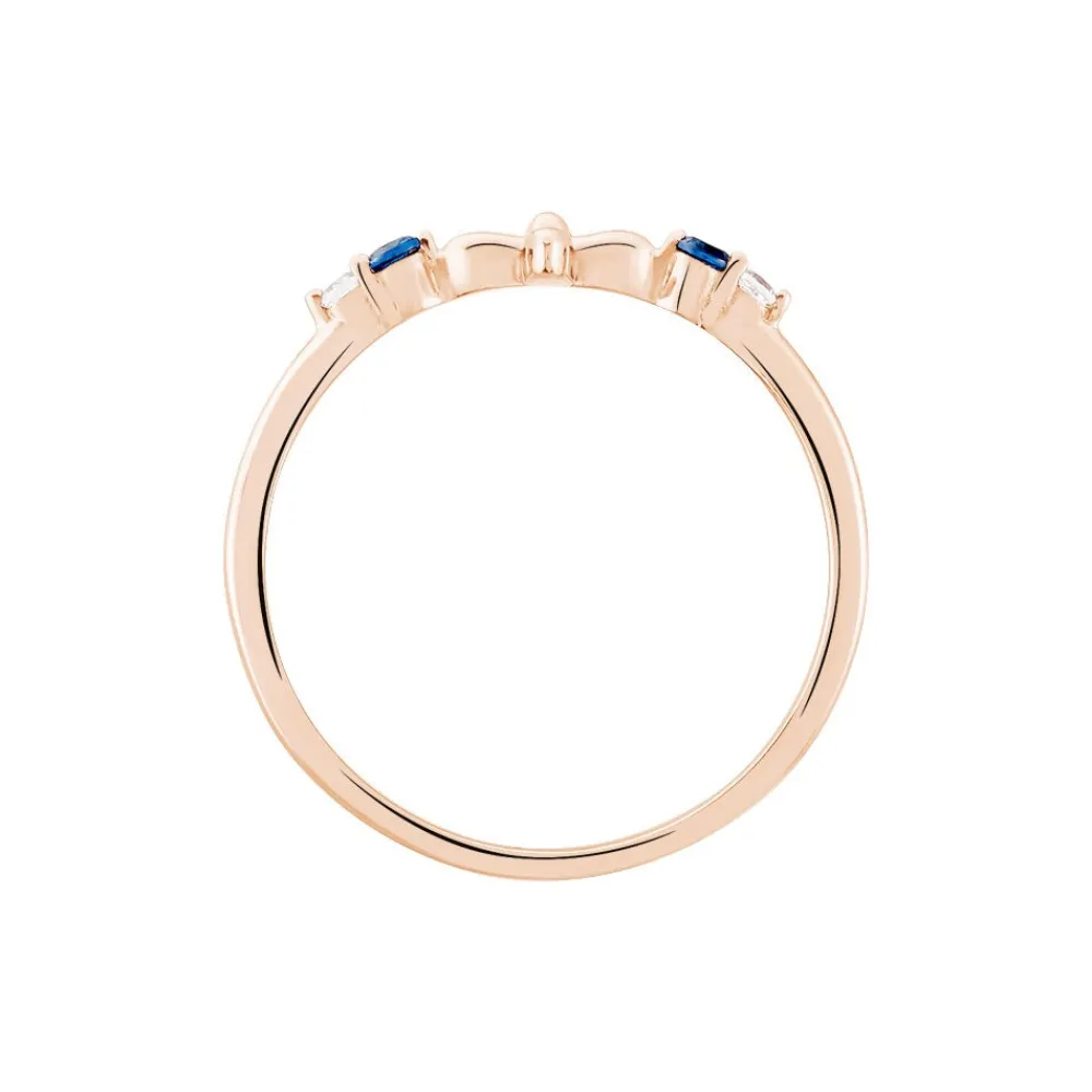 Bague Esia Argent Rose Oxyde De Zirconium|Marc Orian Clearance