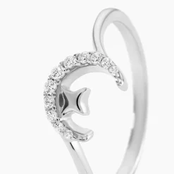 Bague Estrella Argent Blanc Oxyde De Zirconium|Marc Orian Online