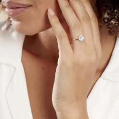Bague Eternite Argent Blanc Oxyde De Zirconium|Marc Orian New
