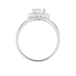 Bague Eternite Argent Blanc Oxyde De Zirconium|Marc Orian New