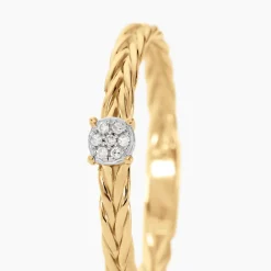 Bague Euthymius Or Jaune Diamant|Marc Orian Online