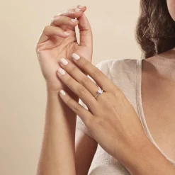 Bague Eva Or Blanc Oxyde De Zirconium|Marc Orian Sale
