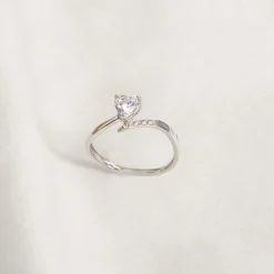 Bague Eva Or Blanc Oxyde De Zirconium|Marc Orian Sale