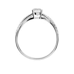 Bague Evita Or Blanc Oxyde De Zirconium|Marc Orian Sale