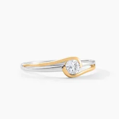 Bague Evora Or Jaune Argent Blanc Oxyde De Zirconium|Marc Orian Clearance