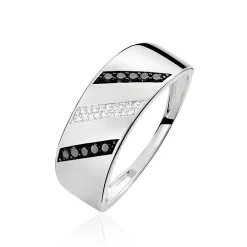 Bague Fadila Or Blanc Diamant|Marc Orian Best