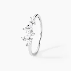 Bague Feeria Argent Blanc Oxyde De Zirconium|Marc Orian New