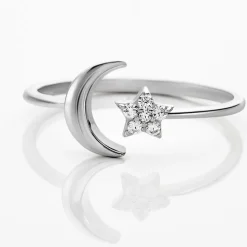 Bague Feeria Argent Blanc Oxyde De Zirconium|Marc Orian Online