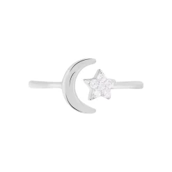 Bague Feeria Argent Blanc Oxyde De Zirconium|Marc Orian Online