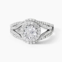 Bague Ferne Argent Blanc Oxyde De Zirconium|Marc Orian Sale