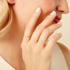 Bague Fino Acier Jaune|Marc Orian Online