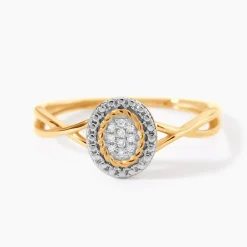 Bague Finola Or Jaune Diamant|Marc Orian Discount