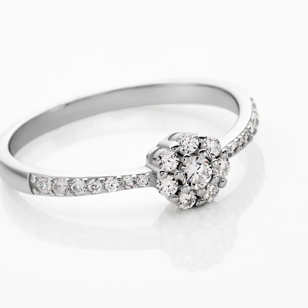 Bague Firmin Argent Blanc Oxyde De Zirconium|Marc Orian Hot