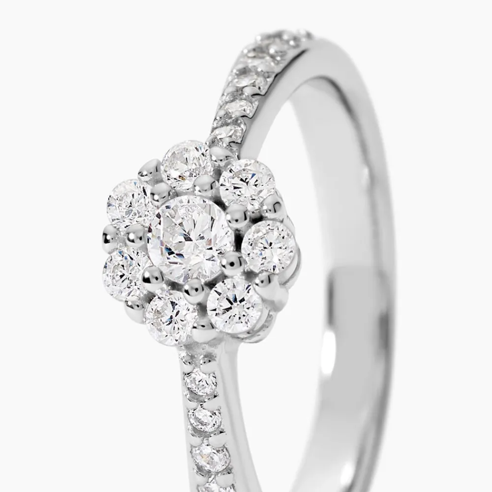 Bague Firmin Argent Blanc Oxyde De Zirconium|Marc Orian Hot