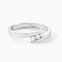 Bague Galya Or Blanc Diamant