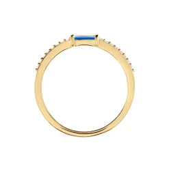 Bague Gamboa Plaqué Or Jaune Verre Oxyde De Zirconium|Marc Orian Discount