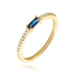 Bague Gamboa Plaqué Or Jaune Verre Oxyde De Zirconium|Marc Orian Discount