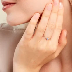 Bague Gily Argent Blanc Oxyde De Zirconium|Marc Orian Best