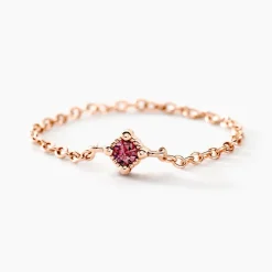 Bague Gily Argent Rose Oxyde De Zirconium|Marc Orian New