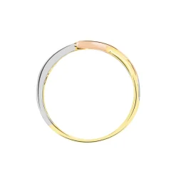 Bague Giusta Or Tricolore Diamant|Marc Orian Online