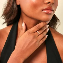 Bague Halo Plaqué Or Jaune Oxyde De Zirconium|Marc Orian Outlet