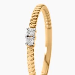Bague Hanna Plaqué Or Jaune Oxyde De Zirconium|Marc Orian Hot