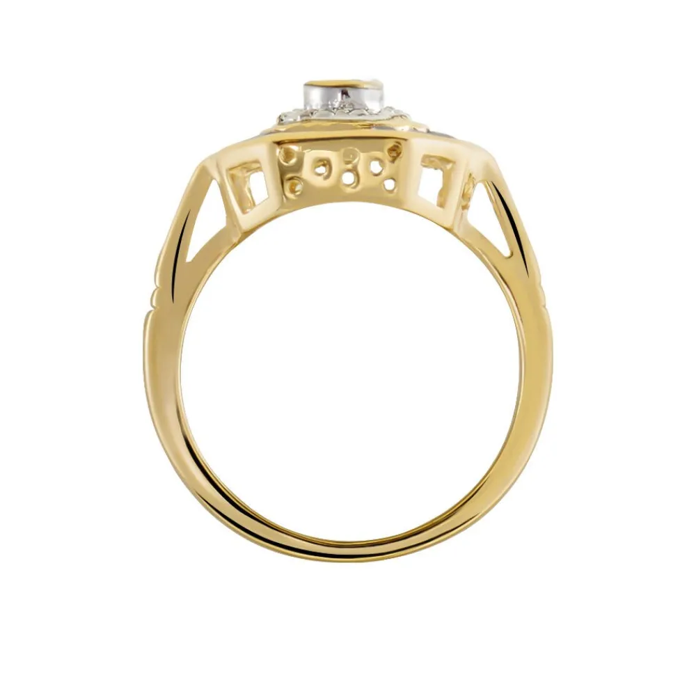 Bague Hans Plaqué Or Oxyde Pierre|Marc Orian Hot