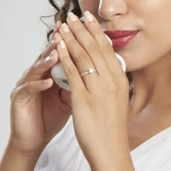Bague Harem Or Blanc Oxyde|Marc Orian Sale