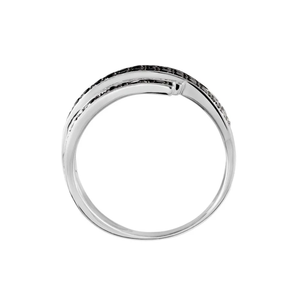 Bague Heldea Or Blanc Diamant