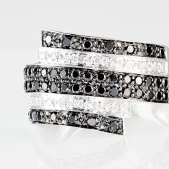 Bague Heldea Or Blanc Diamant