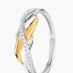 Bague Helene Or Bicolore Diamant|Marc Orian
