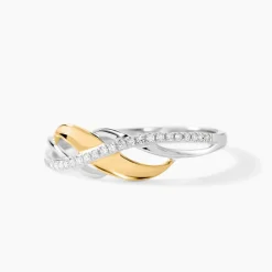 Bague Helene Or Bicolore Diamant|Marc Orian