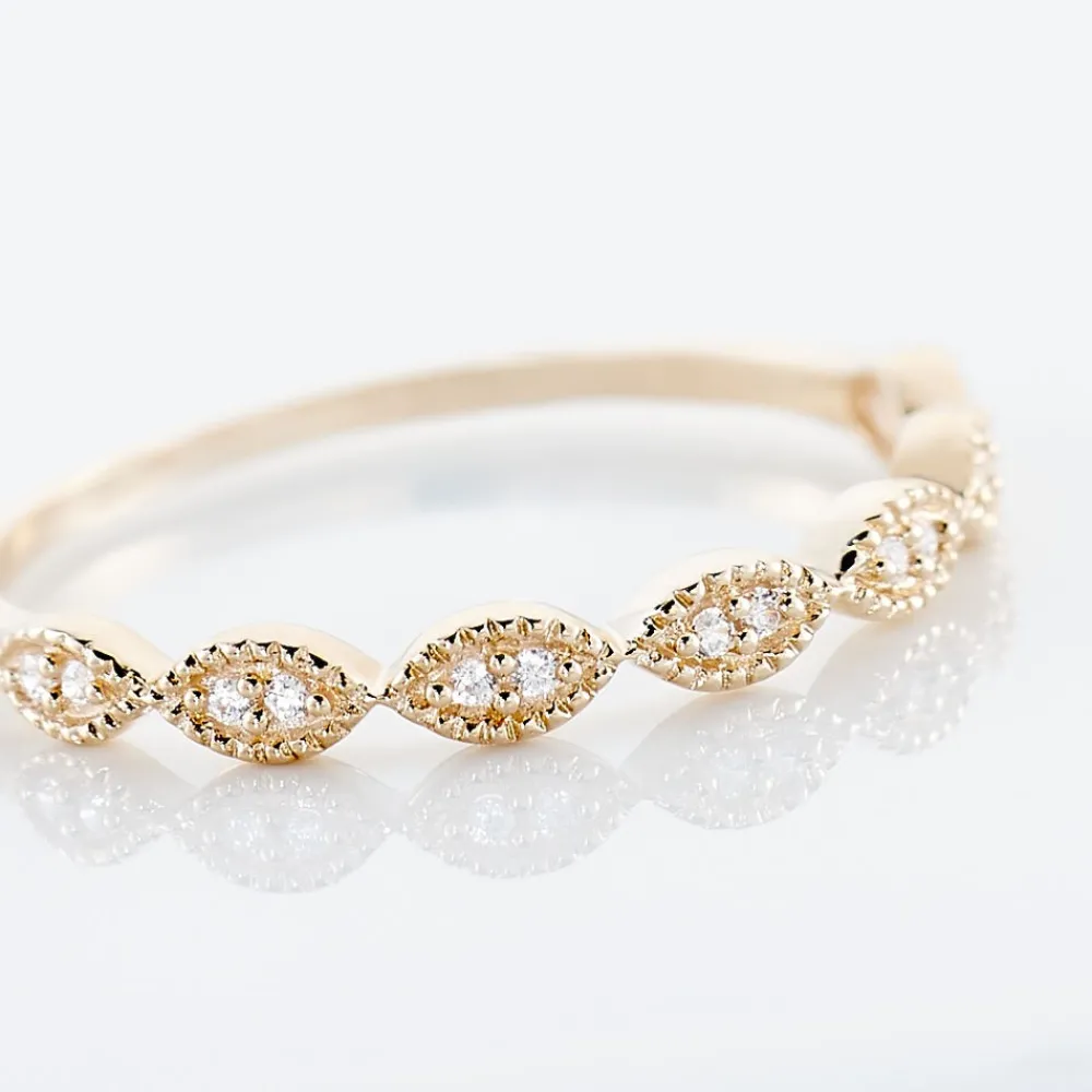 Bague Hestia Or Rose Oxyde De Zirconium|Marc Orian Online