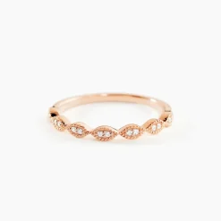 Bague Hestia Or Rose Oxyde De Zirconium|Marc Orian Online