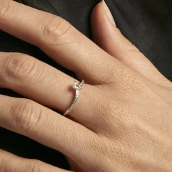 Bague Hyman Argent Blanc Oxyde De Zirconium|Marc Orian Clearance
