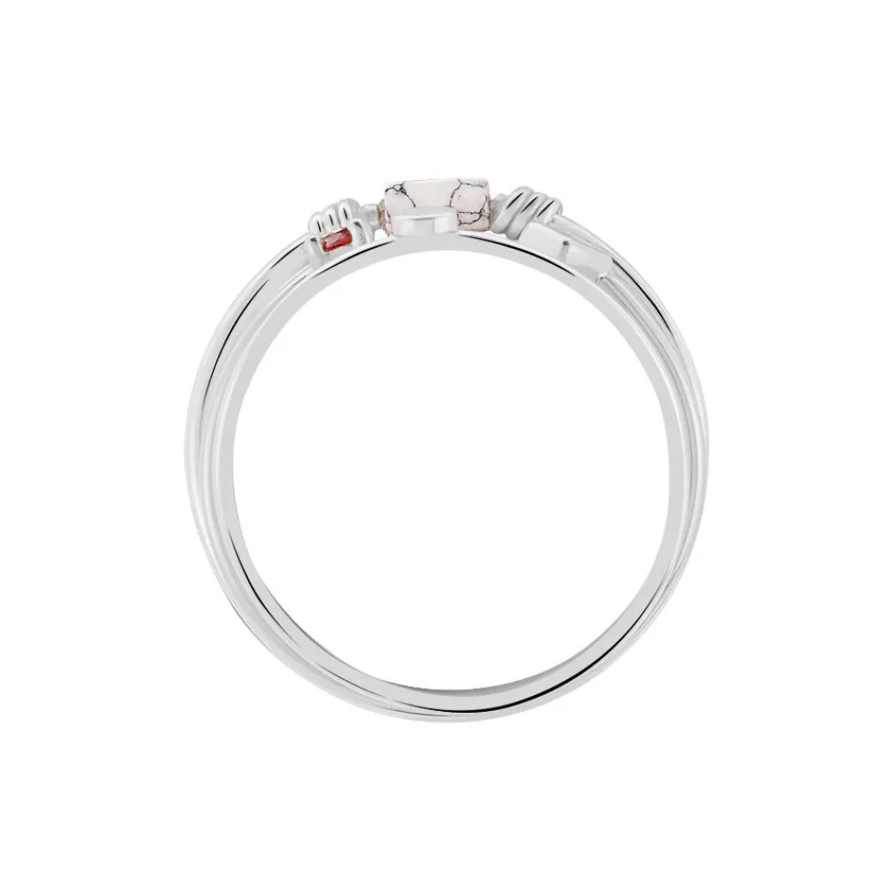 Bague Ibtihel Argent Blanc Oxyde De Zirconium|Marc Orian Clearance