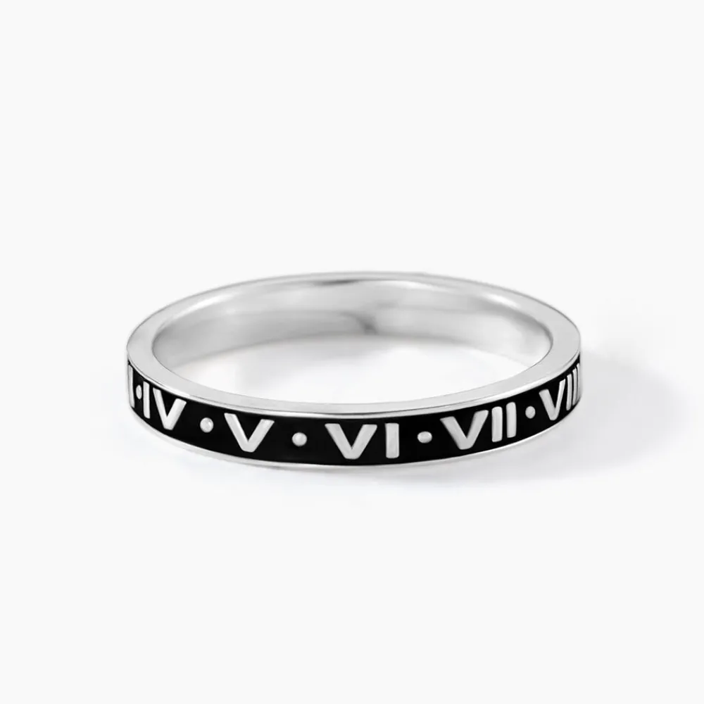 Bague Ilyan Argent Blanc|Marc Orian Hot