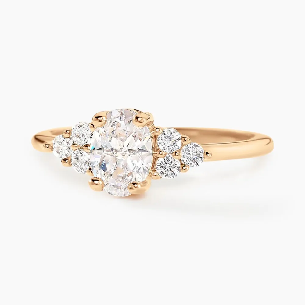 Bague Inara Plaqué Or Doré Oxyde De Zirconium|Marc Orian Discount