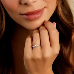 Bague Iris Platine Blanc Diamant|Marc Orian Sale