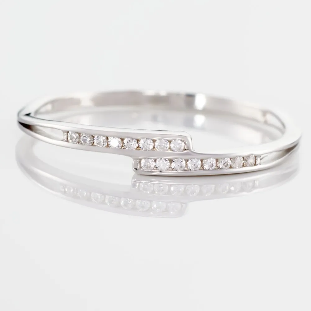 Bague Iryna Argent Blanc Oxyde De Zirconium|Marc Orian Sale