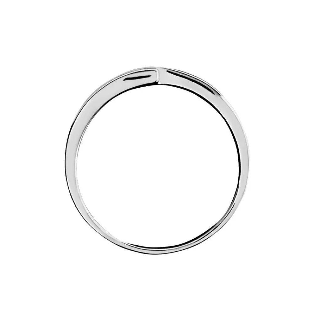 Bague Iryna Argent Blanc Oxyde De Zirconium|Marc Orian Sale