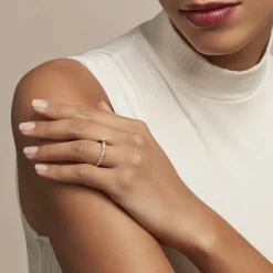 Bague Isee Plaqué Or Jaune Oxyde De Zirconium|Marc Orian