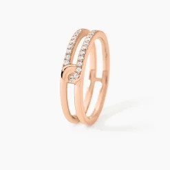 Bague Jessie Argent Rose Oxyde De Zirconium|Marc Orian Outlet