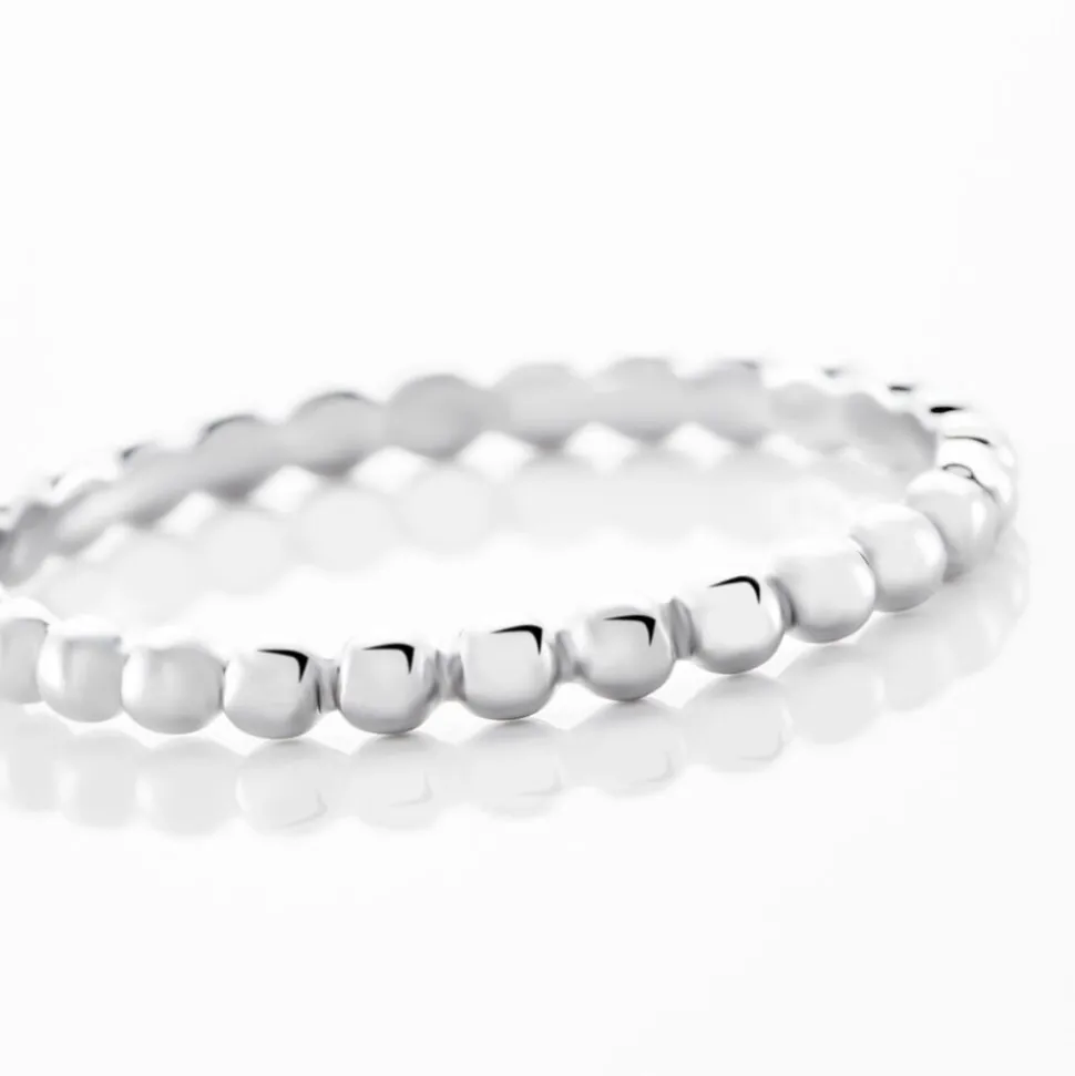 Bague Joaninha Argent Blanc