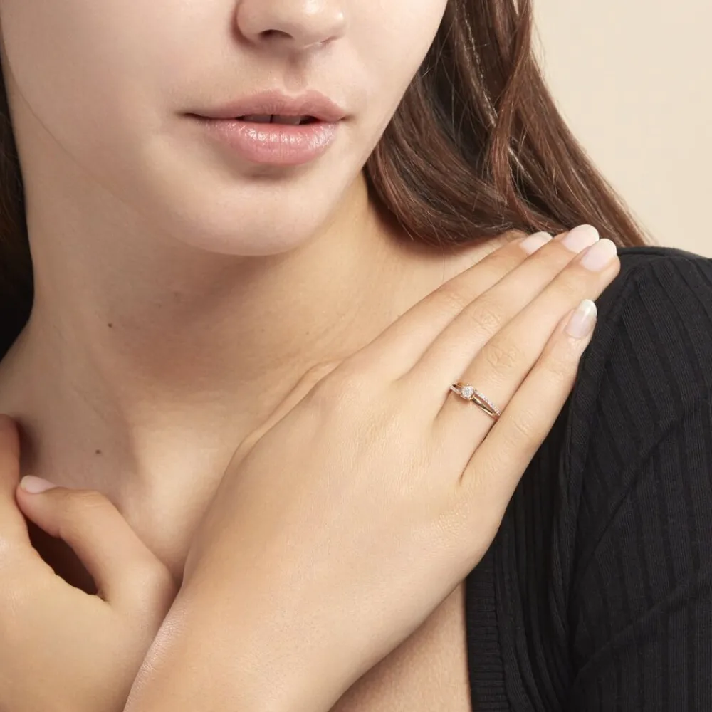 Bague Josane Or Jaune Diamant|Marc Orian Outlet
