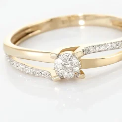 Bague Josane Or Jaune Diamant|Marc Orian Outlet