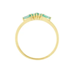 Bague Josslyn Or Jaune Emeraude
