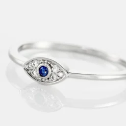 Bague Josue Argent Blanc Oxyde De Zirconium|Marc Orian
